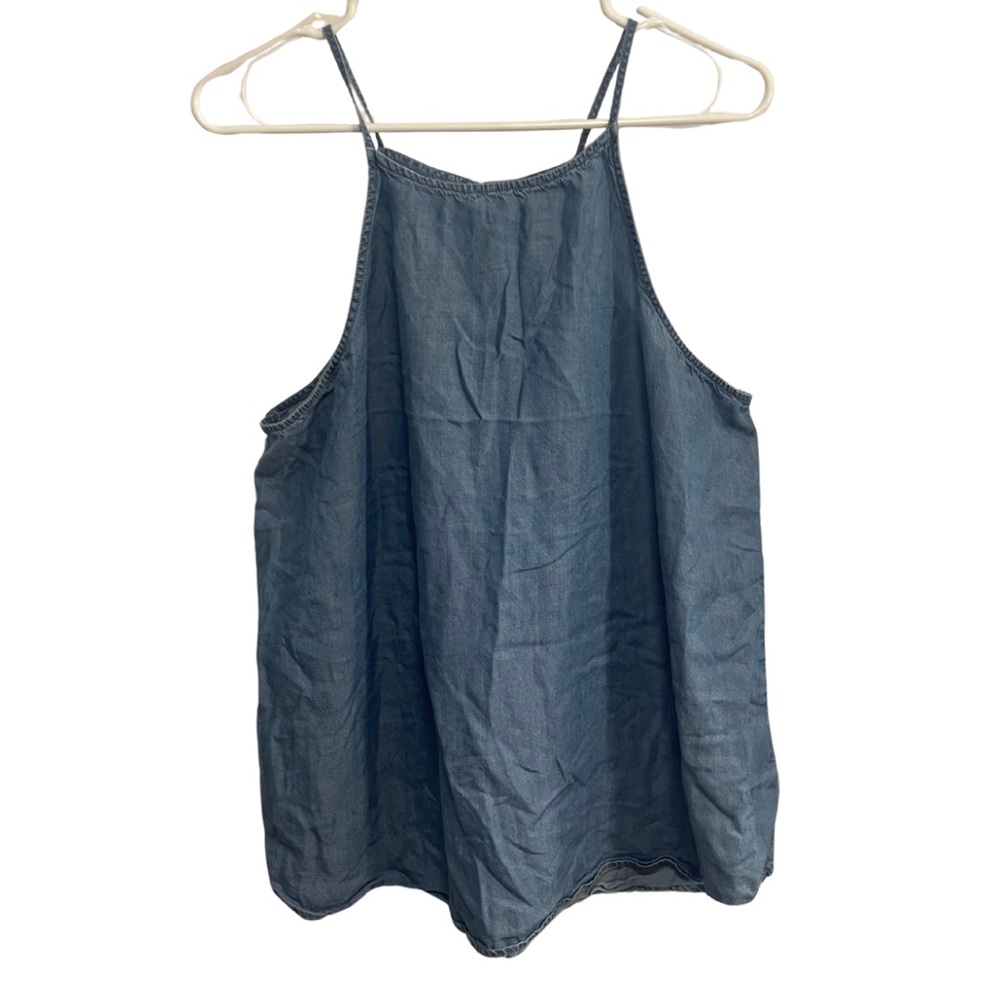 Old Navy Light Blue Denim Top